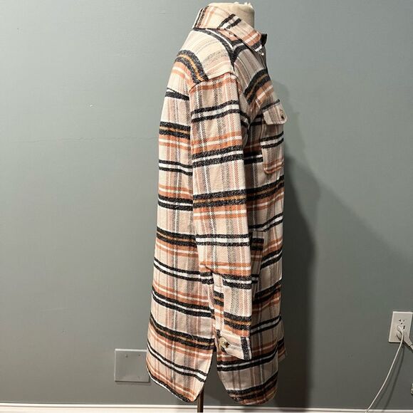 NWT Universal Thread Mid Length Plaid Shirt Jacket Size XS - Picture 6 of 11